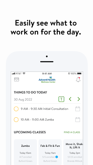 AHWC Wellness Center Screenshot 1
