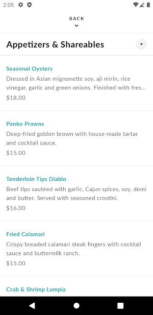 Smith's Landing Seafood Grill Screenshot 2