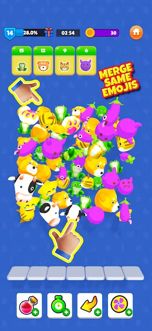 Match Moji- Emoji Puzzle Game Screenshot 1