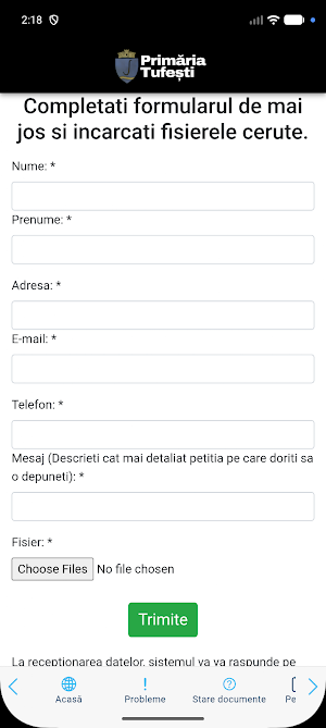 Tufești App Screenshot 3