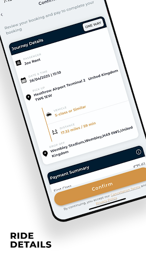 ERS Chauffeurs Screenshot 3