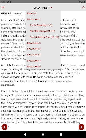 Luther's Commentary: Galatians Screenshot 2