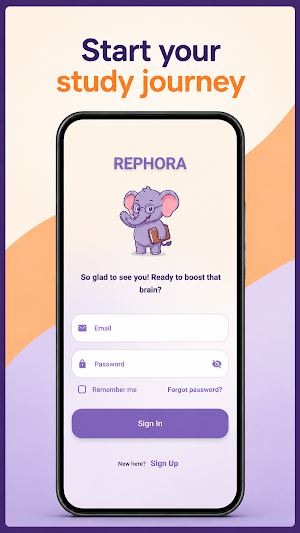 Rephora: AI Flashcards Study Screenshot 0