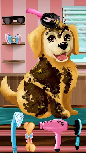 Become a Puppies Groomer Screenshot 0