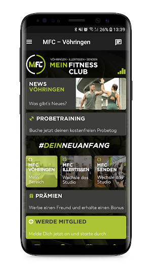 MEIN FITNESSCLUB Screenshot 0