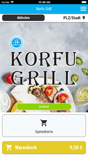 Korfu Grill Screenshot 0