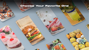 Food Music Live Wallpaper Screenshot 0