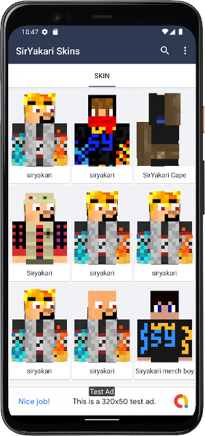 SirYakari Skins do Minecraft Screenshot 2