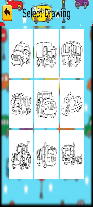 Classic Car Coloring Screenshot 2