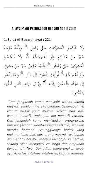 Pernikahan Beda Agama Al-Quran Screenshot 2