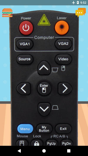 Remote Control For ViewSonic Projector Screenshot 3