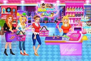 Rich Girls Shopping 🛍  - Cash Register Games Screenshot 3
