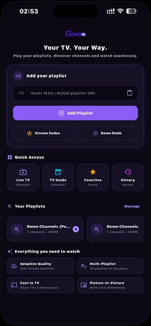 Lemo Player Screenshot 0