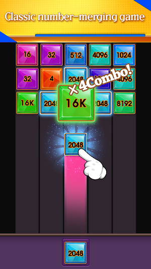 Number Up Merge - 2048 Puzzle Screenshot 3