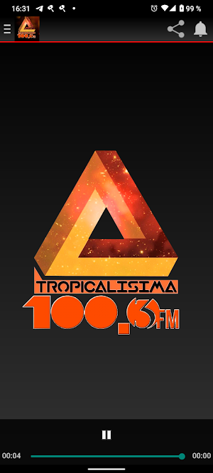 Fm Tropicalisima Screenshot 1
