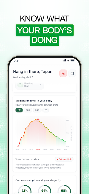 EaseIn - GLP-1 Tracker Screenshot 1