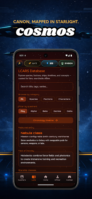 LCARS Bridge Companion Screenshot 1