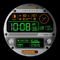 ZCPY Watch face 3DgreenLCD