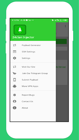 24clan Injector - SSH/HTTP/SSL TUNNEL VPN screenshot 7
