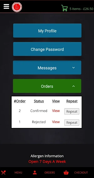 Pizza Choice Bridgwater Screenshot 1