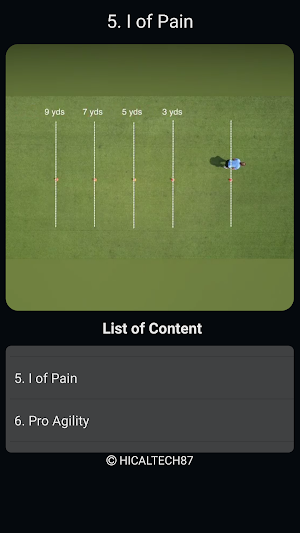 Agility Cone Drills Screenshot 3