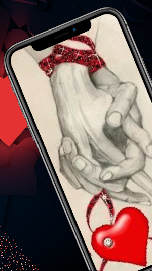Romantic Heart Images GIFs App Screenshot 1