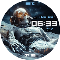 Galactic Pilot - watch face