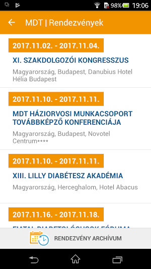 Diabetológus Screenshot 3