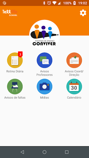 Sistema de Ensino Conviver Screenshot 1