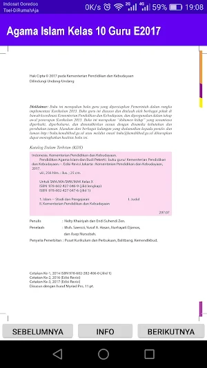 Agama Islam Kelas 10 Guru E2017 Screenshot 1