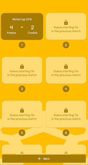 Guess World Cup Lineup Screenshot 1