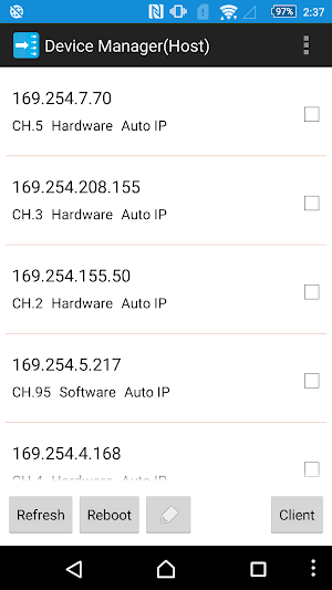 Device Manager for HDV system Screenshot 0