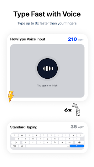 FlowType: AI Voice to Text Screenshot 1