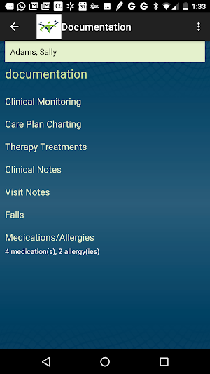 Netsmart Homecare Mobile-Phone Screenshot 2