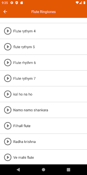 Flute Ringtones Screenshot 0