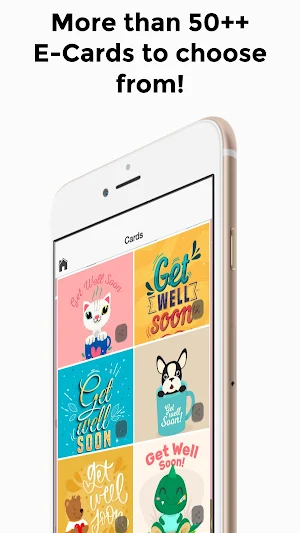 Get Well Soon Greeting Cards Screenshot 2