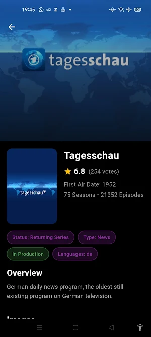Tv Finder : Y Peliculas Series Screenshot 2