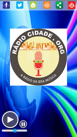 Radio Cidade Org Screenshot 0