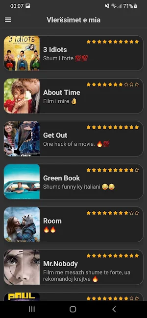 Rekomandime për filma Screenshot 3