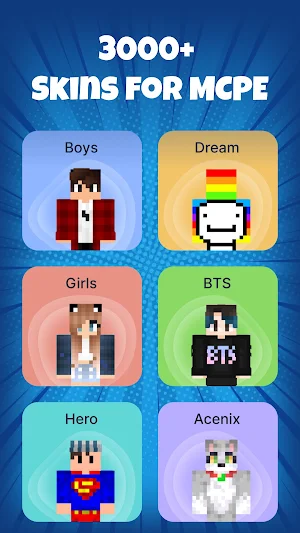 Boys skins for Minecraft PE Screenshot 0