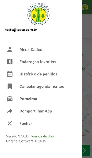Rádio Táxi Fortaleza Screenshot 2