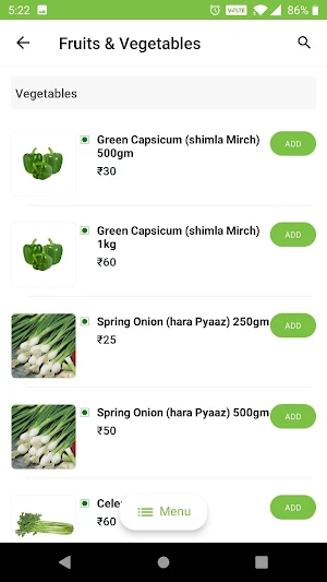 HyperFresh Grocery App Screenshot 1