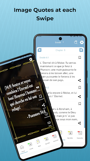 French Bible Quotes Screenshot 0