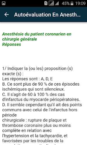 Anesthesia Handbook Screenshot 2