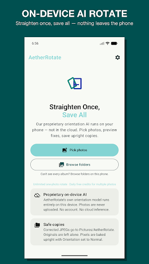 AetherAngle: AI Batch Rotate Screenshot 0