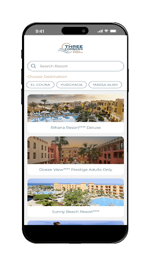 Three Corners Hotels & Resorts Screenshot 1