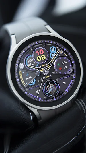 AZKin Watch Punk Magic Purple Screenshot 1