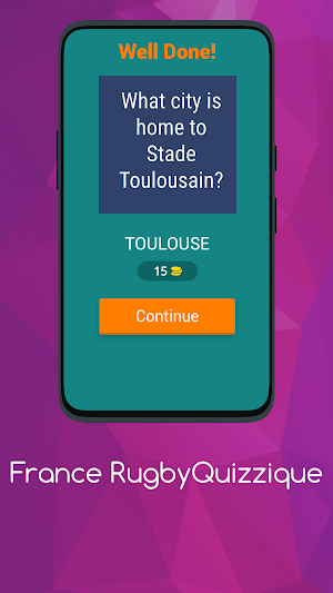 France Rugby Quiz Screenshot 2