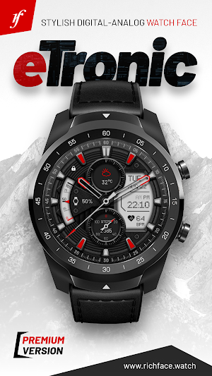 eTronic  Watch Face Screenshot 0