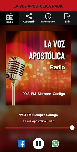 La Voz Apostólica Radio Screenshot 0